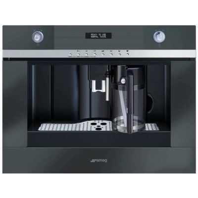 Smeg Linea CMSC451NE  60cm Reduced height (45cm) Built In Coffee Machine in Black